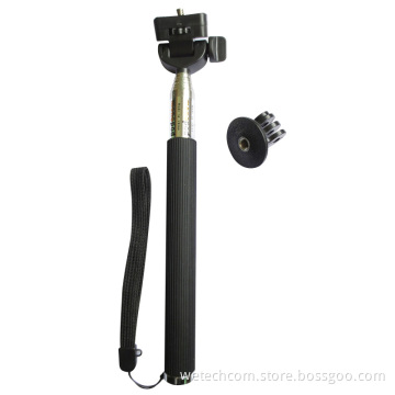 Extendable Handheld Telescopic Self-Portrait Monopod for Camera +Gopro Tripod